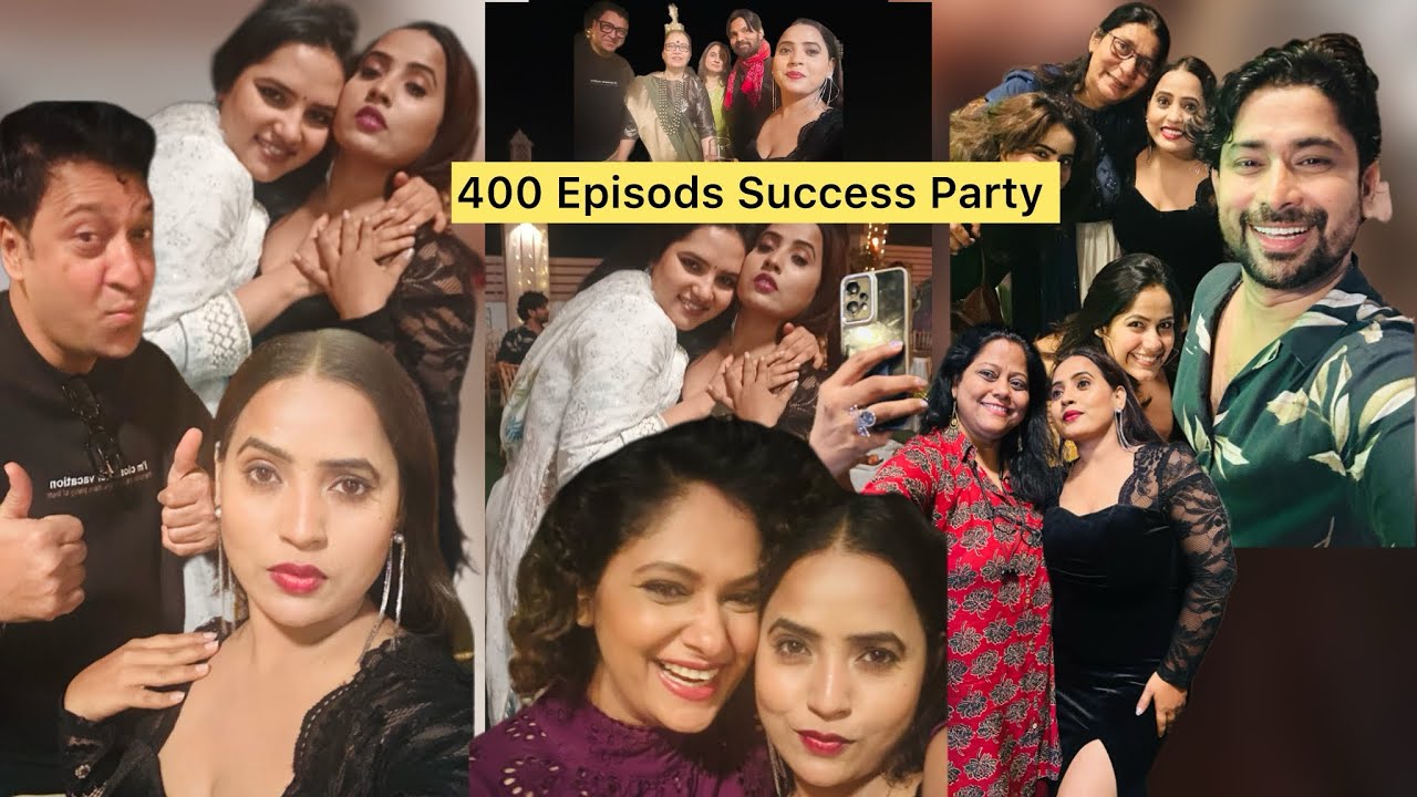 400 Episodes Success Party ||Vasudha team congratulations || #sheebaazharsamratvlogs #vasudhaserial 