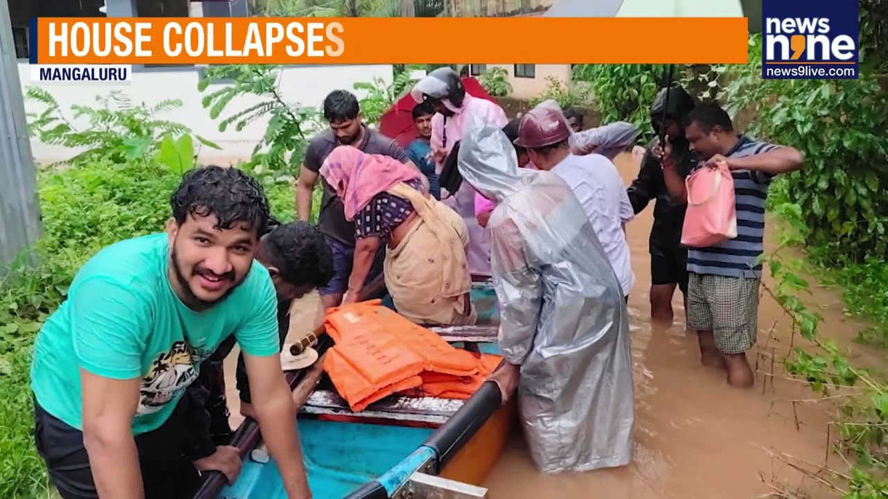Monsoon Havoc in Karnataka: Schools Shut, Rescue Ops in Mangaluru | West Coast on Alert | News9
