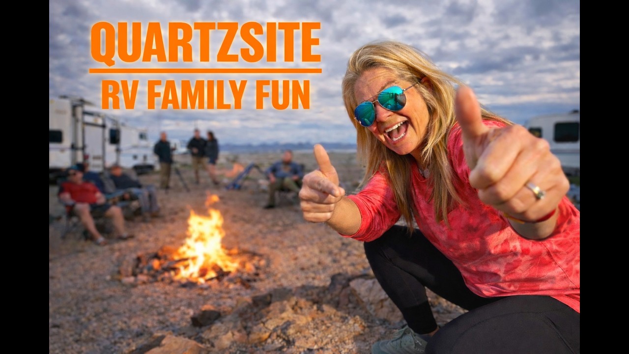 Arizona Roadtrip: First Stop is Quartzsite Big Tent Show and Content Creator Meetups