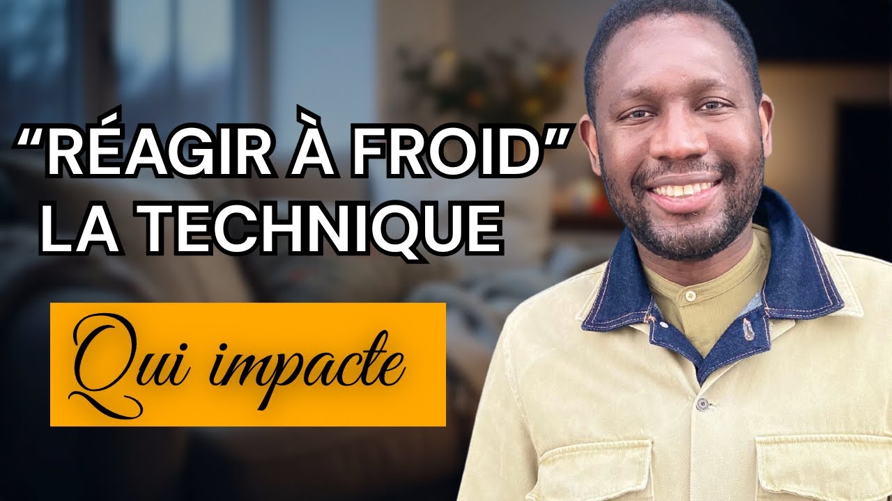Tu connais le ‘réagir à froid’ ? Ça change tout avec un homme.