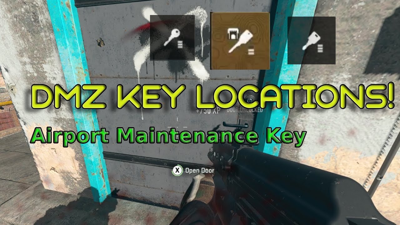 DMZ Airport Maintenance Key Location! #dmz