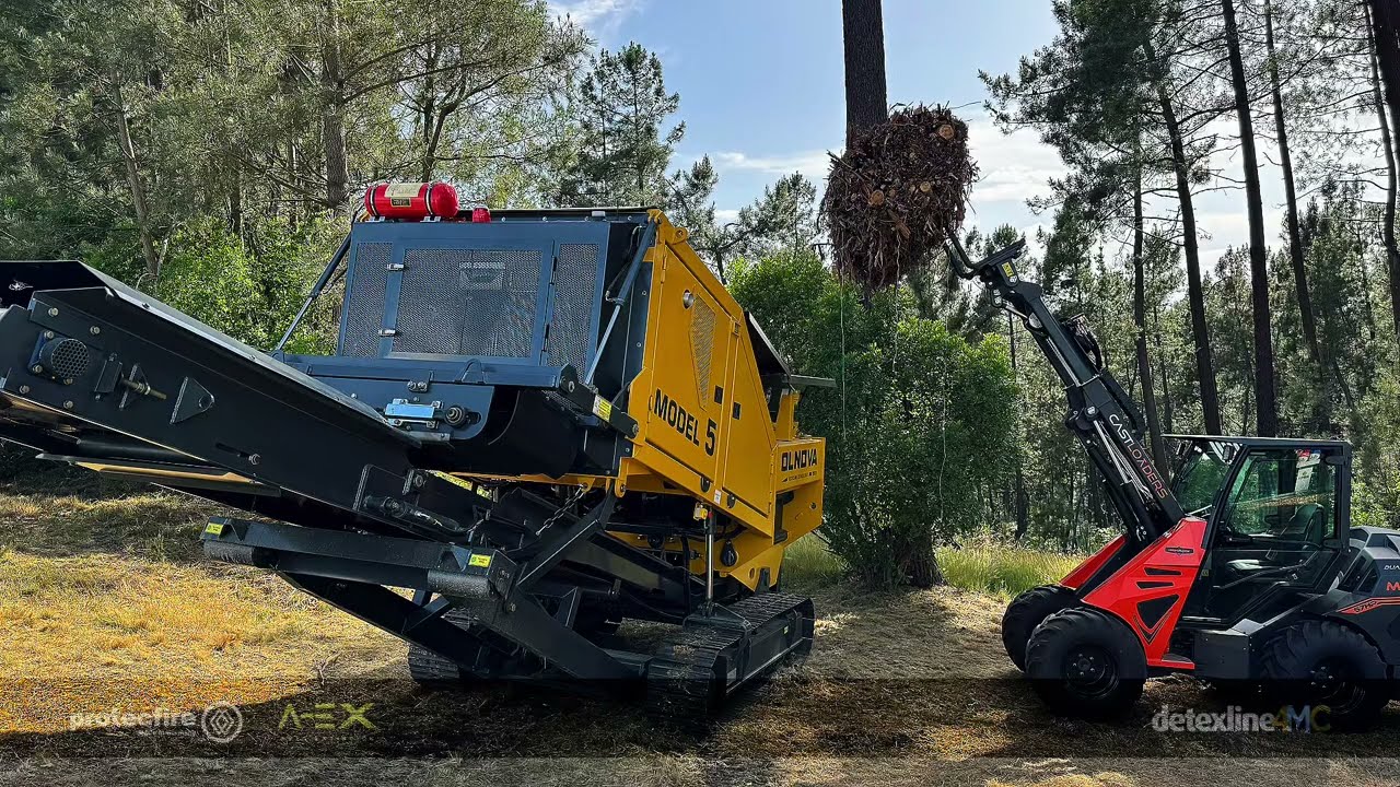 Protecfire Detexline 4MC Installation on Industrial Shredder | Fire Suppression System Demo