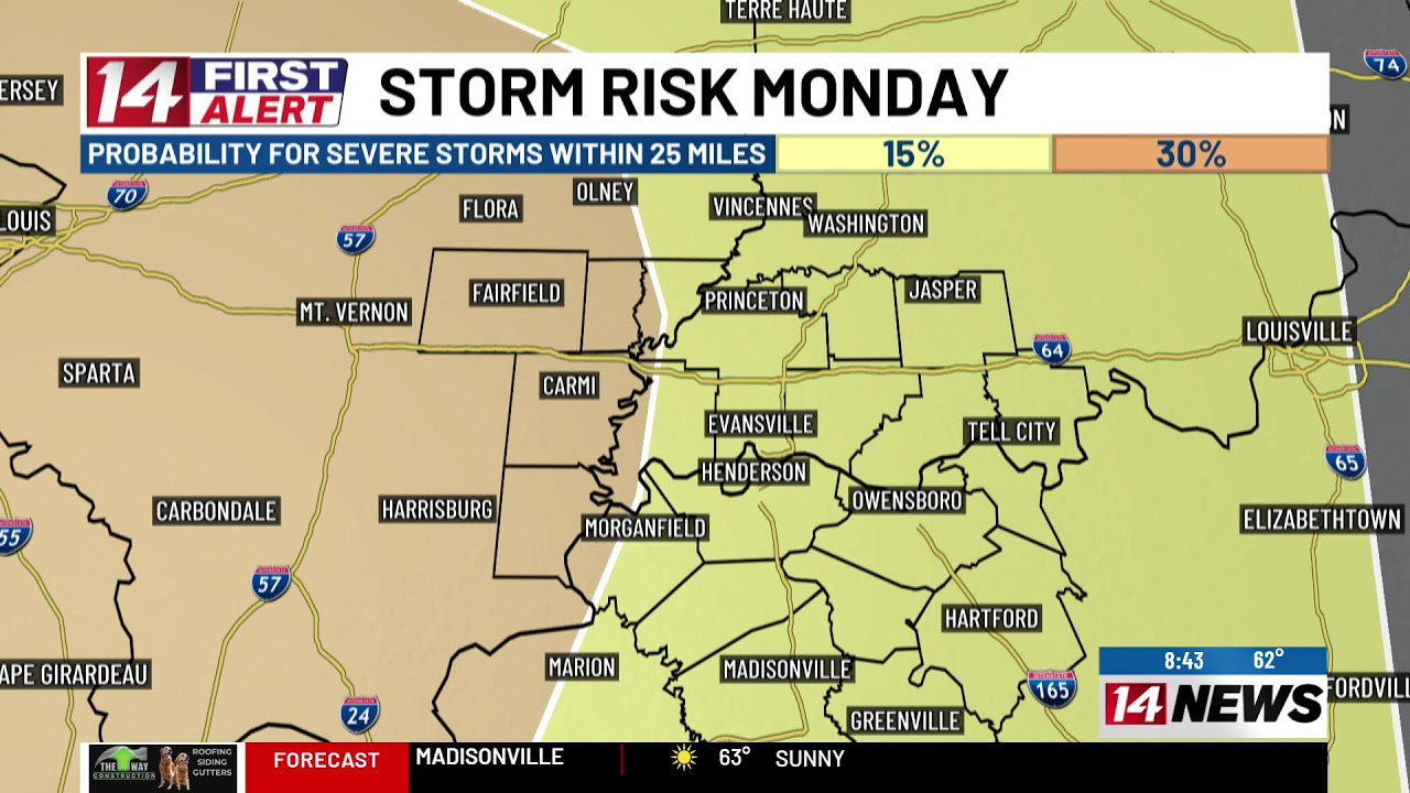 NEWS & WEATHER UPDATE: Alert Days issued for Monday & Friday