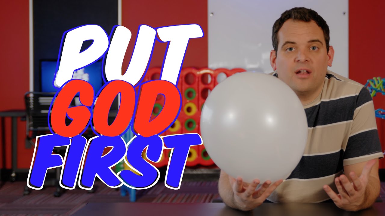 Put God First - Bible Object Lesson for Kids - Bible Bytes with Josh Combs