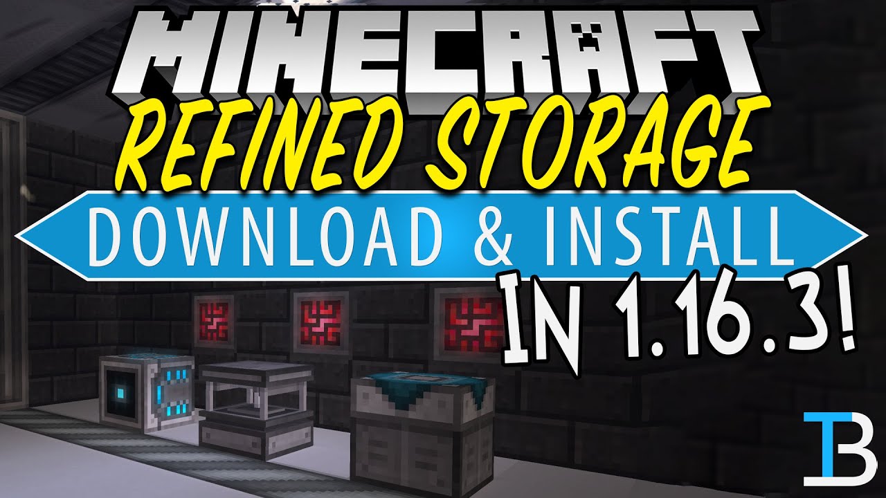 How To Download & Install Refined Storage in Minecraft 1.16.3