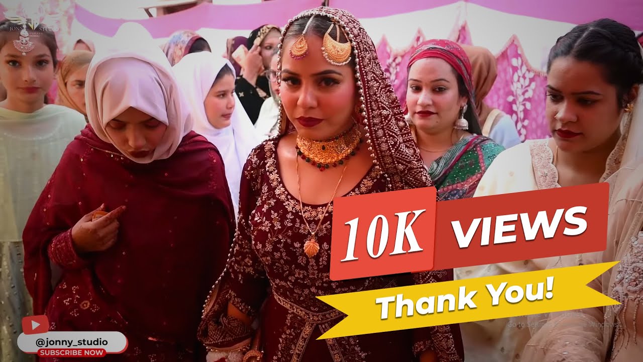 Highlights of Aaqib Ali And Tasleem Zehra's Wedding | Jonny Studio