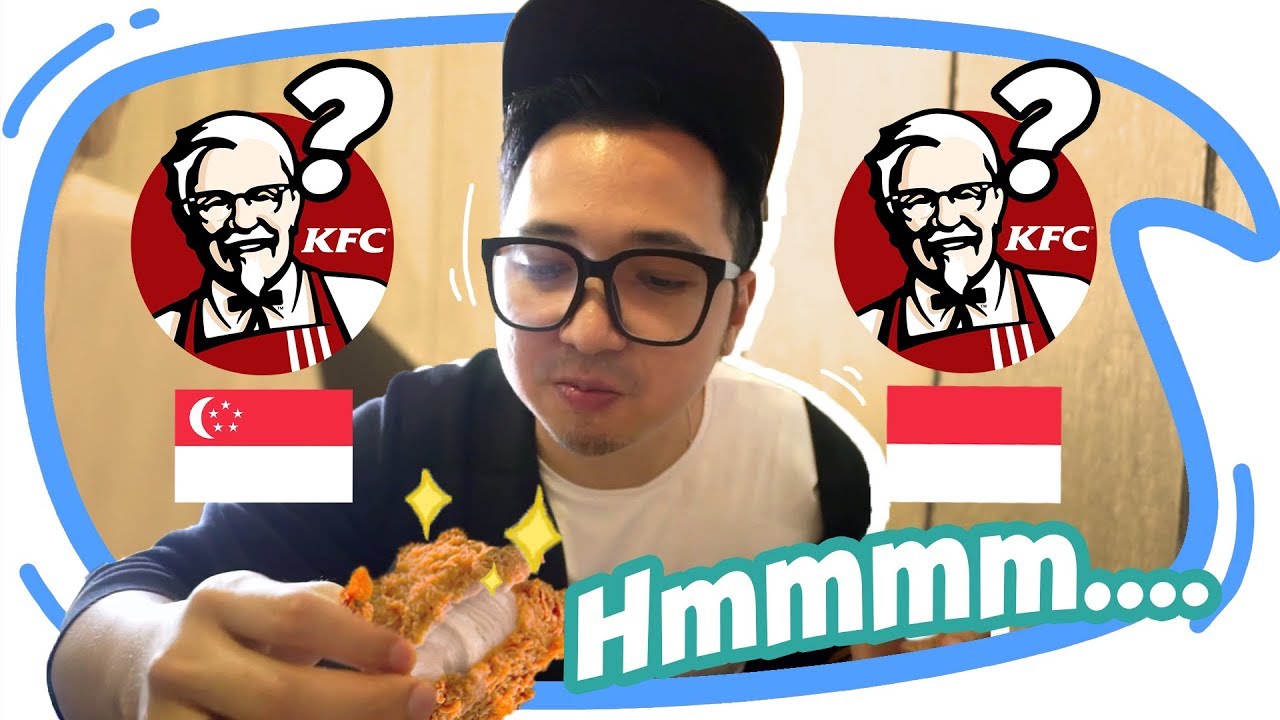 KFC SINGAPURA vs KFC INDONESIA Enakan Mana Ya??