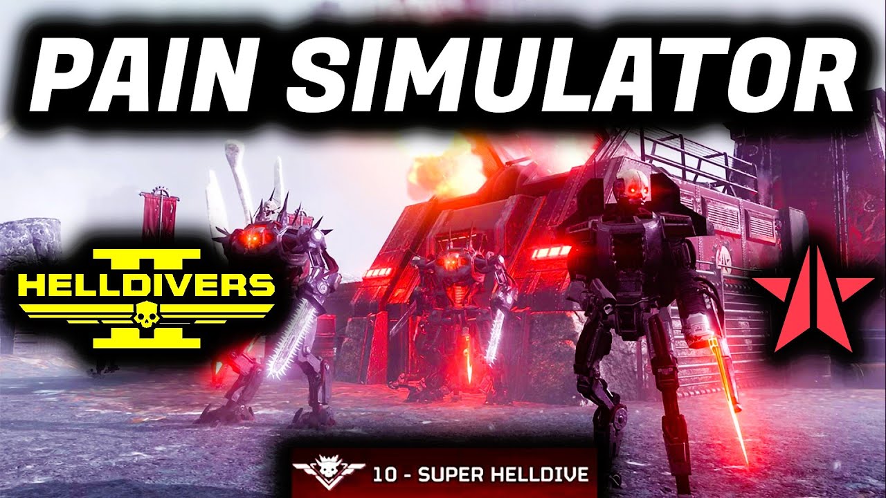 Helldivers 2 | Automatons on Max Difficulty Are a Pain Simulator