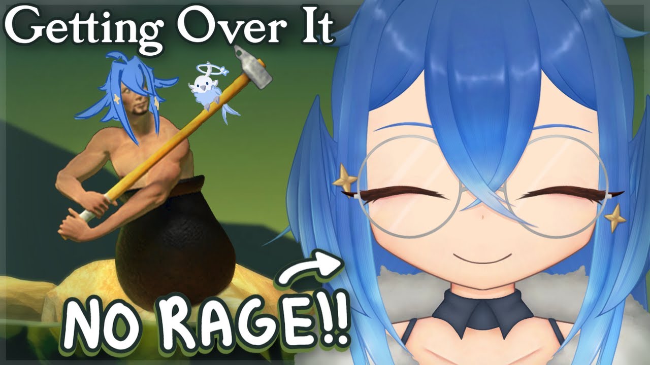 【Getting Over It】if i rage i end stream
