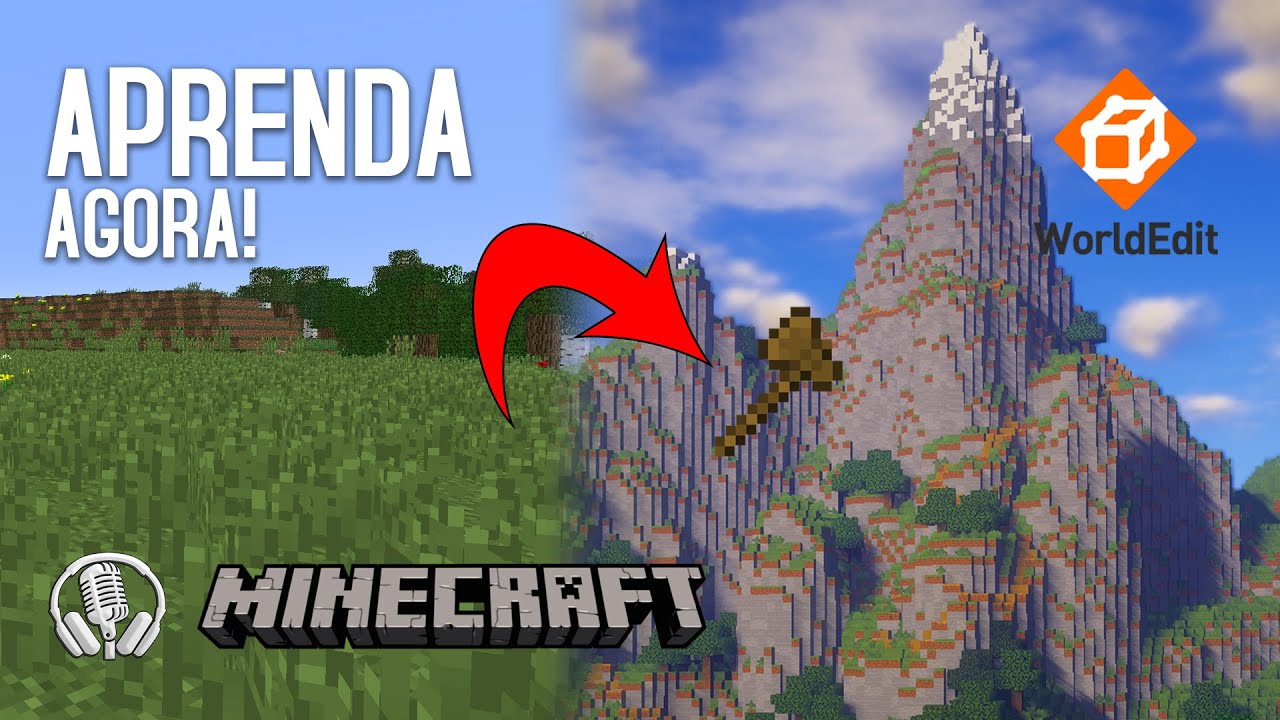 World Edit Minecraft: Construa ENORMES Construções em Minutos! (Tutorial Passo a Passo)