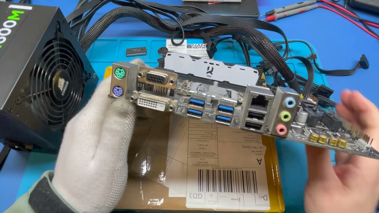 ONA NIE DZIAŁA....💥😱PŁYTA GŁÓWNA GIGABYTE B250