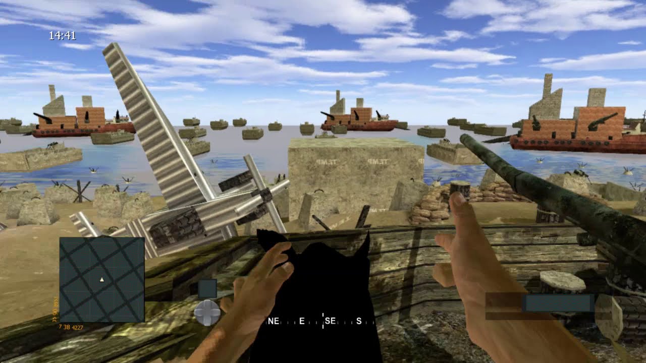 Call of duty waw pre alpha - mp_invasion