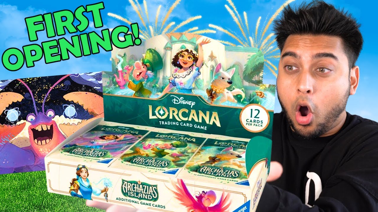 I Opened the BEST Arcazia's Island Booster Box! ENCHANTED