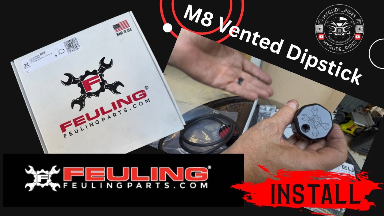 Feuling Vented Dipstick Install & Review | Harley Davidson M8 Oil Control Upgrade