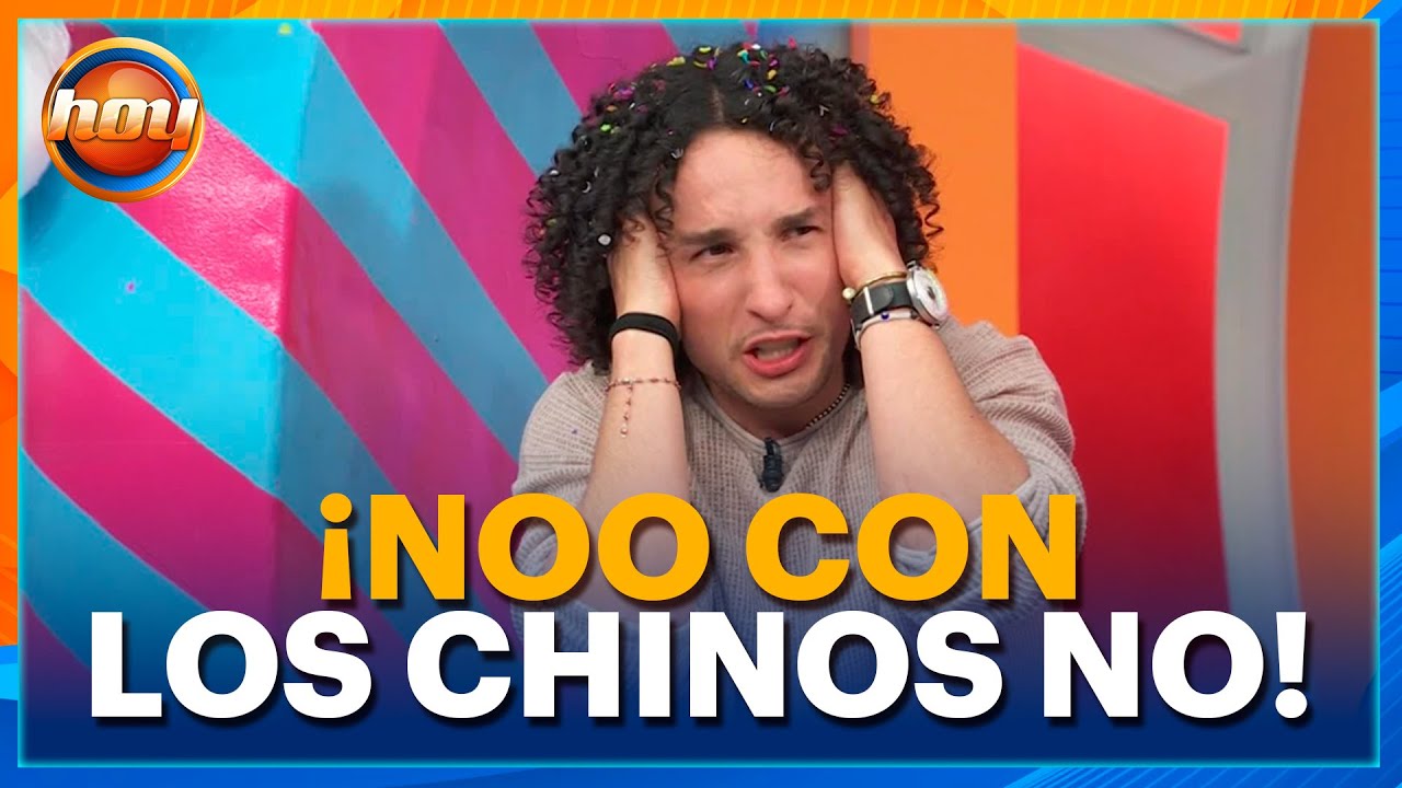 La pesadilla de Jorge se hace realidad y se le llenan los chinos de confeti | Programa Hoy