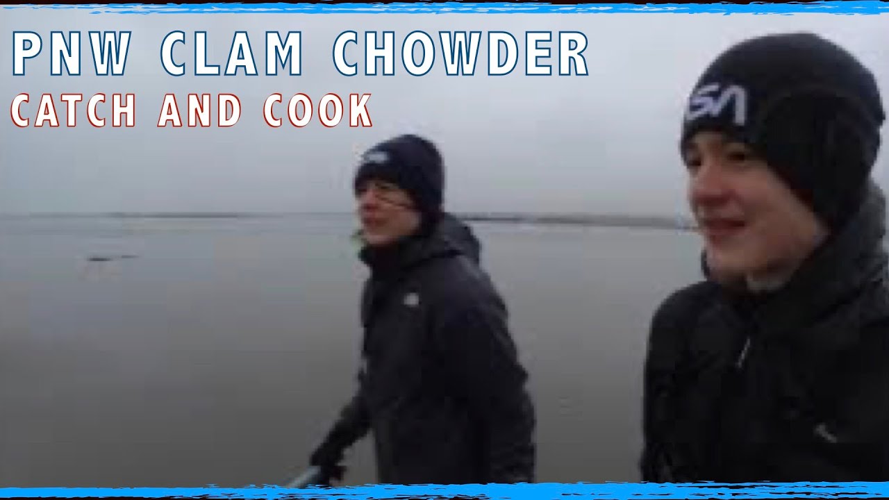 Razor Clamming PNW Chowder Catch and Cook at Twin Harbors Beach - LaRoseBros