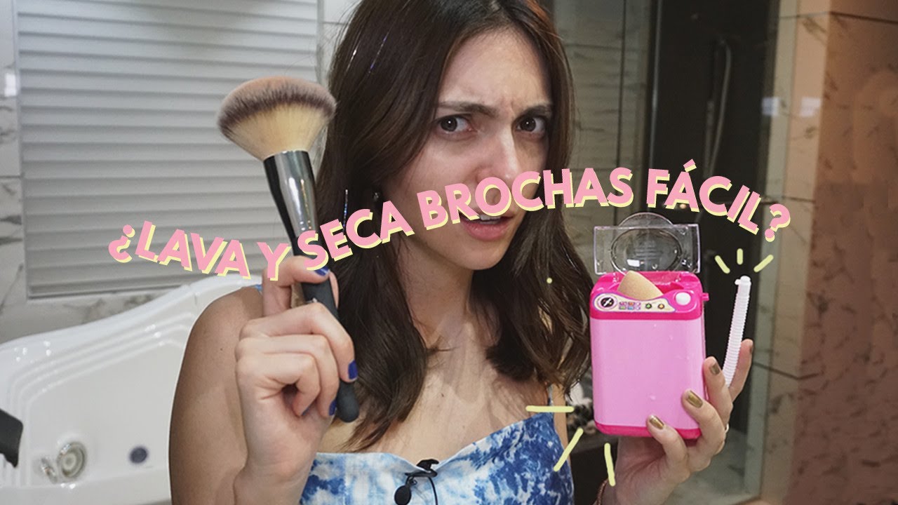 ¿EL MEJOR DINERO GASTADO DE MI VIDA O EL PEOR? LAVA Y SECA BROCHAS FÁCIL Y RÁPIDO | Anna Sarelly