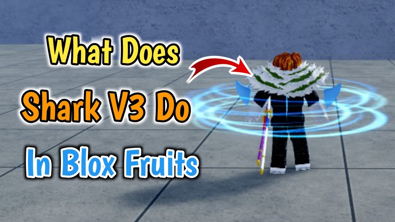 What does Shark V3 Do in Blox Fruits | Shark Race V3 Blox Fruits