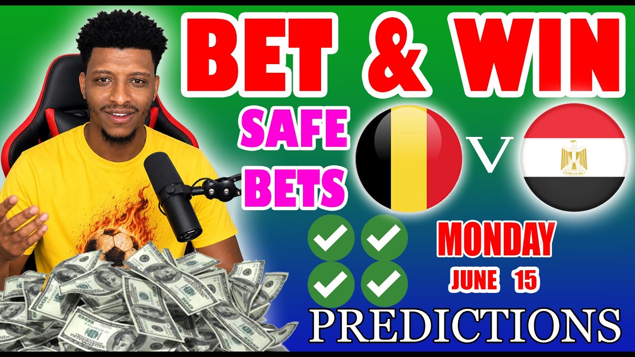 Football Prediction Today 15-06-2026 |  Betting tips Today  | World Cup 2026 | Safe Investments
