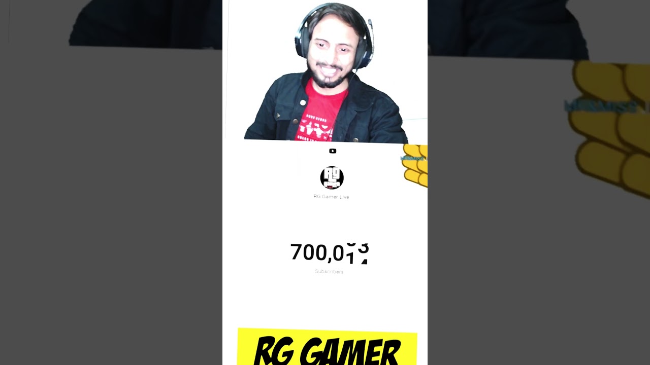 0 TO 1 MILLION 😱🔥 #rggamer #rggamerlive #shorts