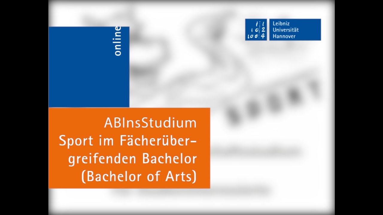 Sport (B.A.) an der Leibniz Universität Hannover - Daniel erzählt von seinem Studium