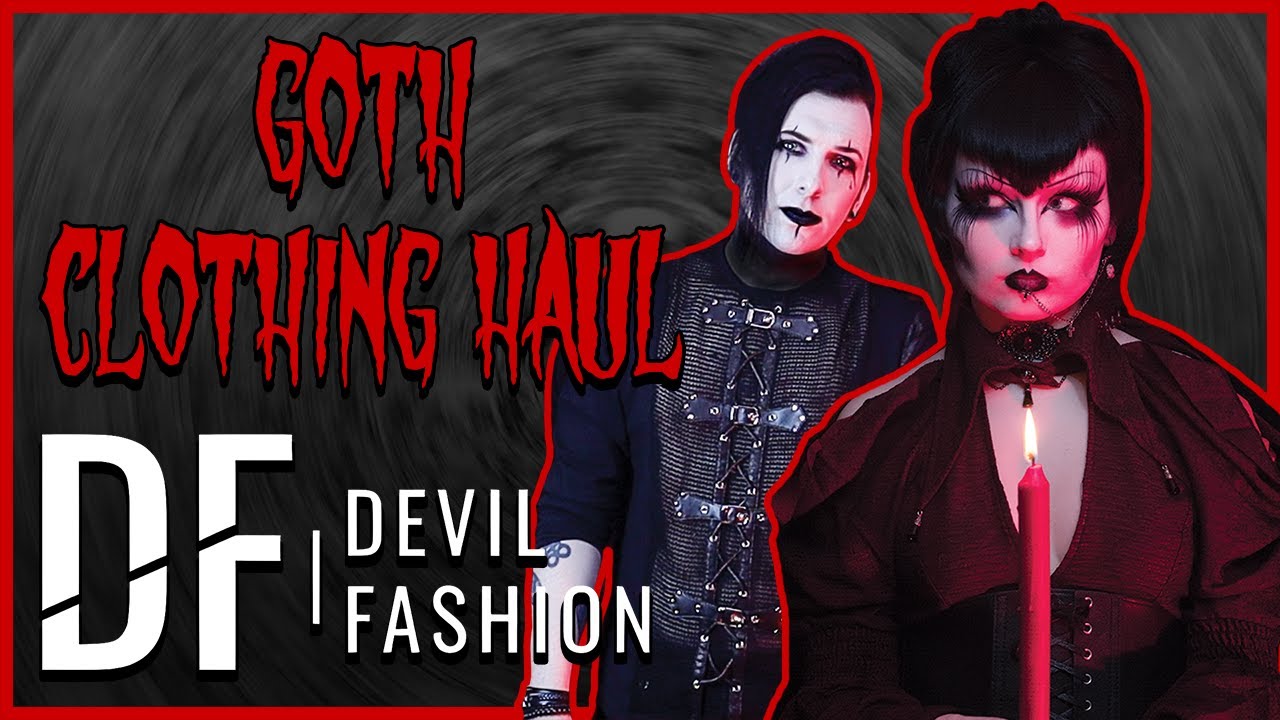 Devil Fashion Goth Clothing Haul + Try On 😈🦇