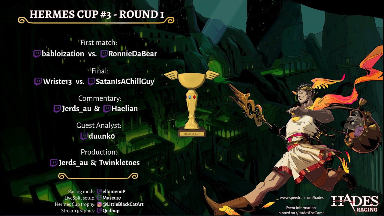 Hermes Cup 3 Round 1 - bablo vs Ronnie, Wriste13 vs SatanIsAChillGuy (20 Nov 2020)