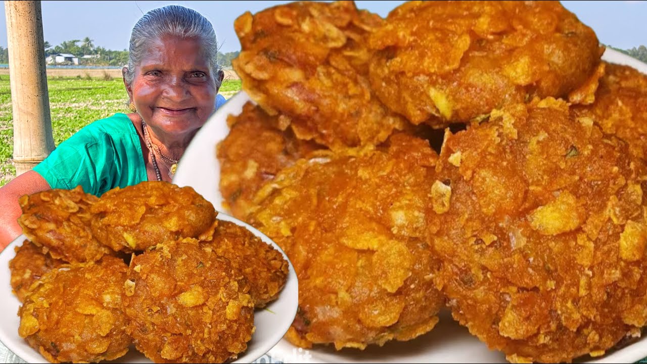 মাত্র এক বাটি চিরা দিয়ে তৈরি করুন দোকানের মত চিরার চপ | Chira diye chops recipe