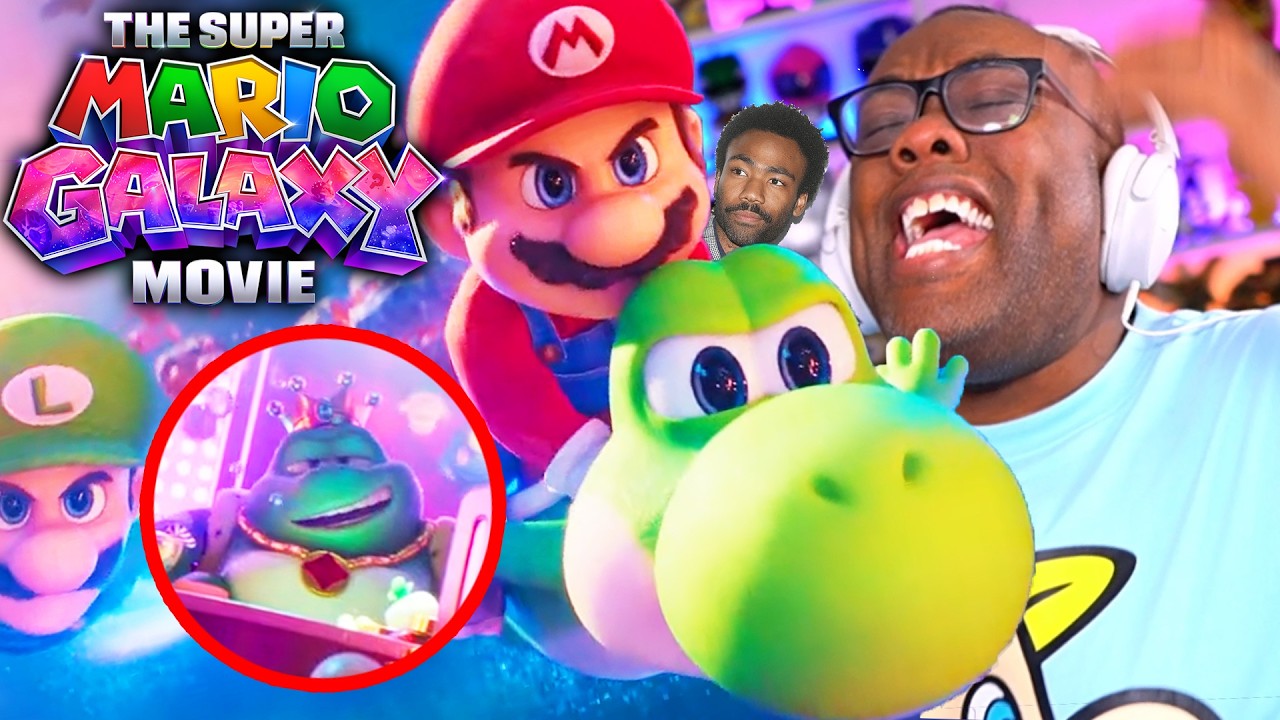 YOSHI VOICE & WART BROKE ME! Super Mario Galaxy Movie Final Trailer & New Cast Details