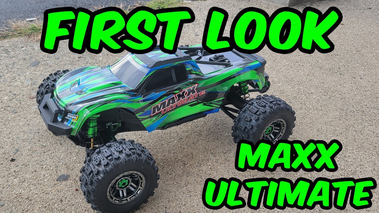 Traxxas Maxx Ultimate — первый взгляд