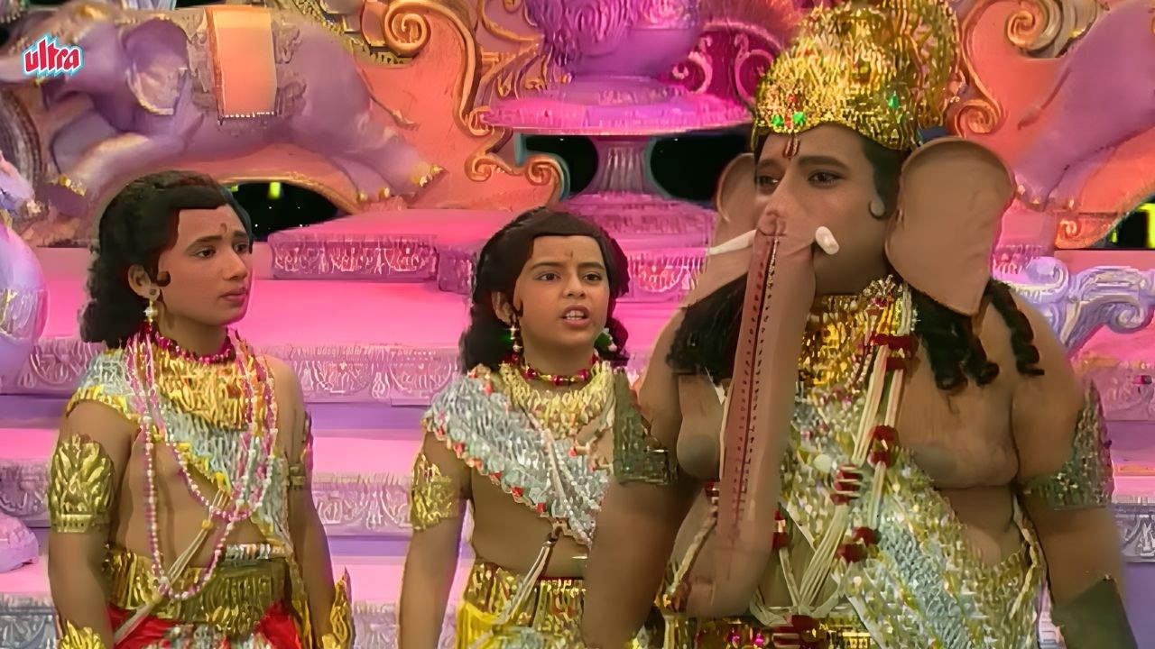 श्री गणेश के सामने शुभ और लाभ ने किया बहन के लिए हठ | Jai Santoshi Maa | Kirti Gaikwad, Sudhir Dalvi