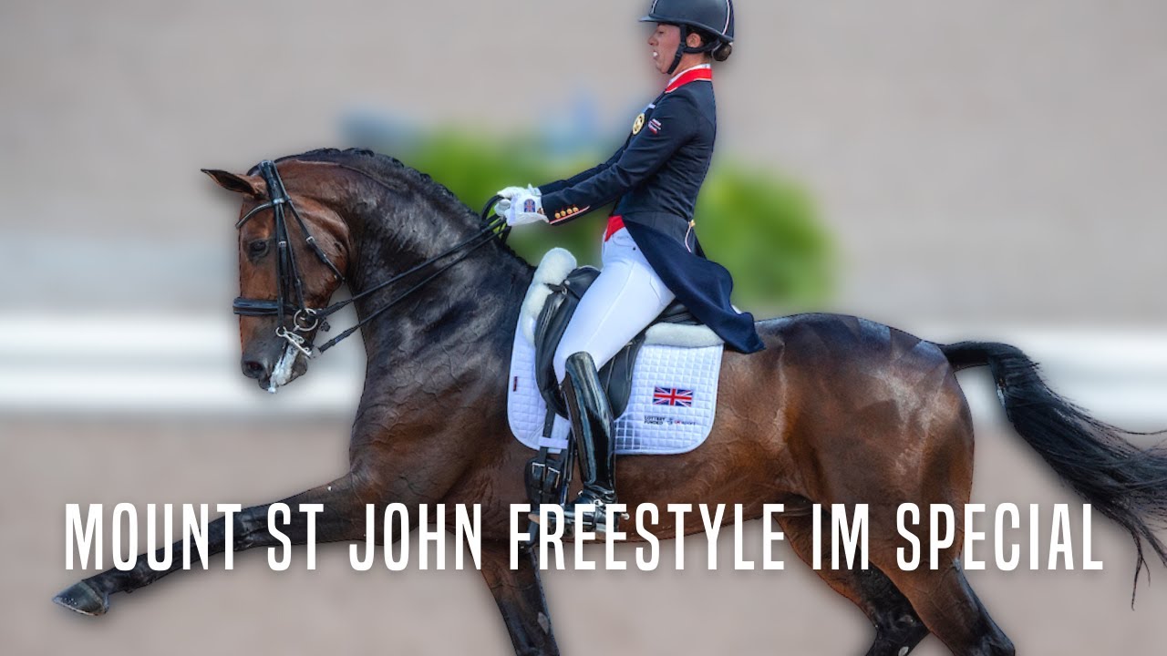 Grand Prix Special auf Musik 😱 | Erstes Mal in Hagen | Charlotte Dujardin & Mount St John Freestyle