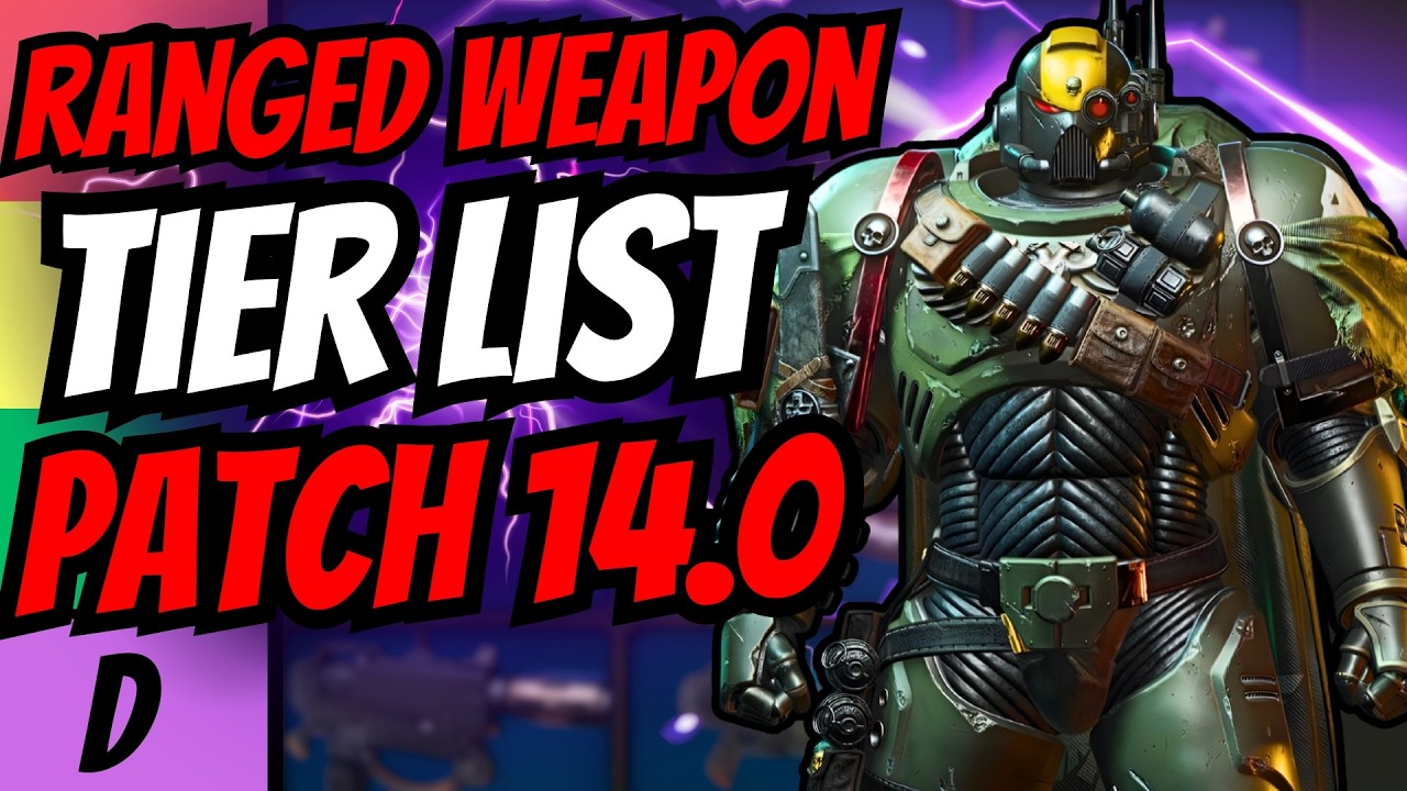 Tier Listing EVERY Primary Ranged Weapon in Space Marine 2 Patch 14 Confrontation Update