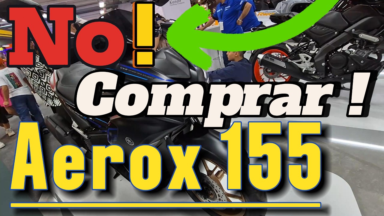 TOP 5 Razones NO Comprar Yamaha Aerox 155 Opiniones Tres Motos Alternativas