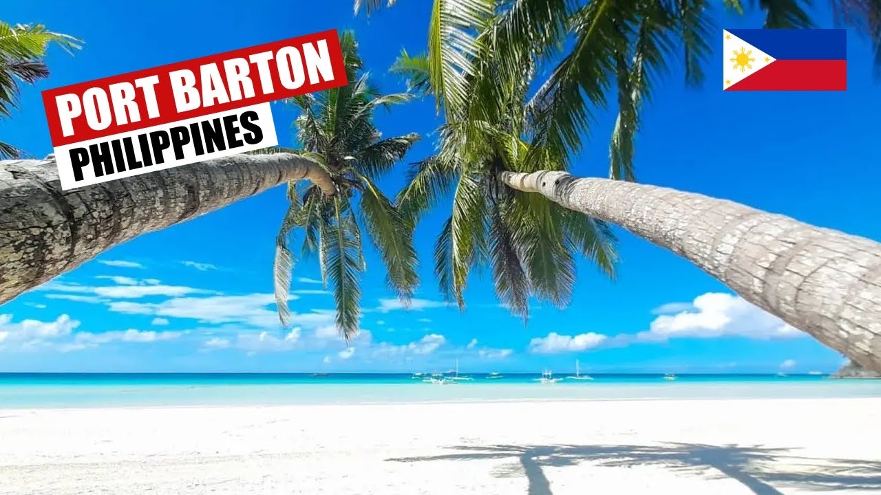 Port Barton, Philippines 🇵🇭 4K Walking Tour in a Tropical Paradise Town