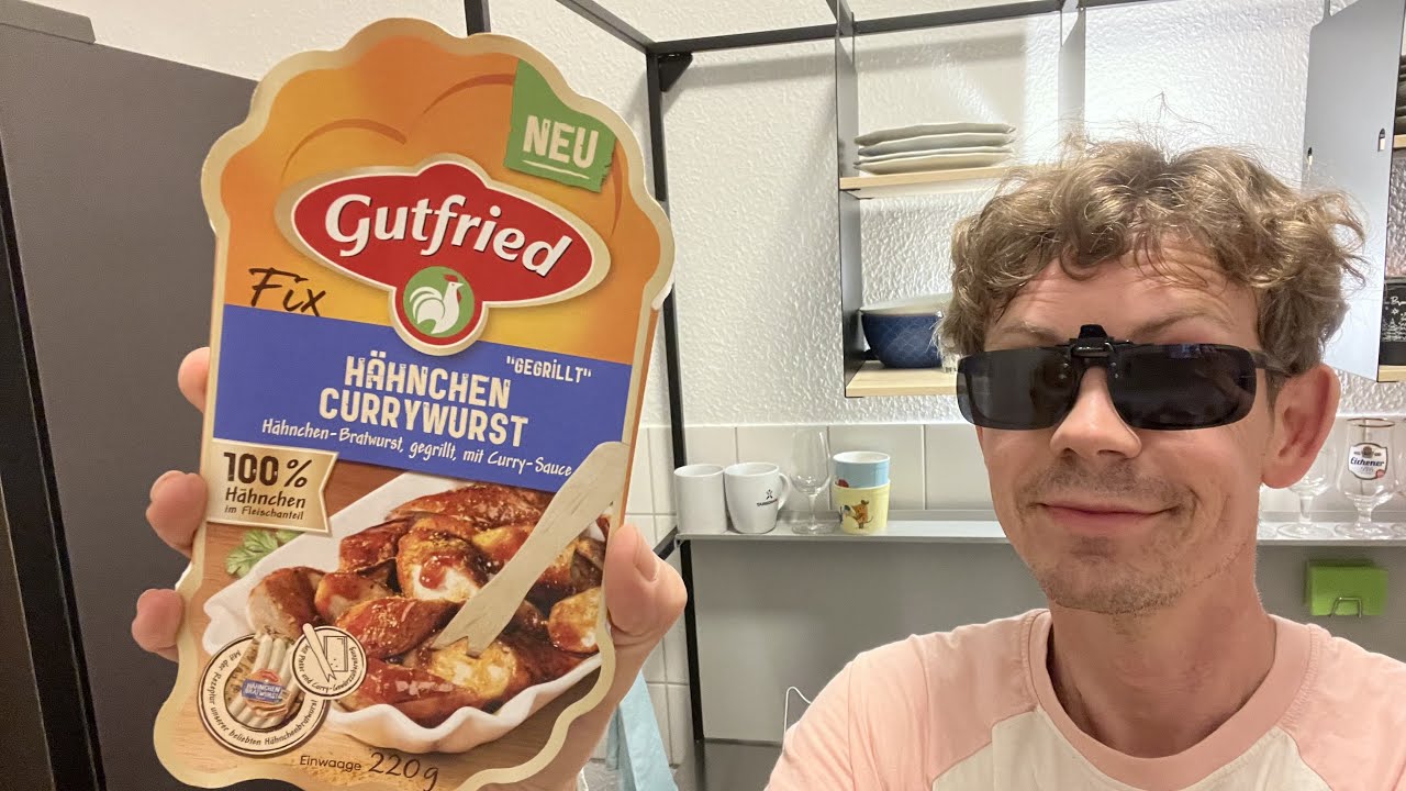 Gutfried Hähnchen Currywurst im Test!