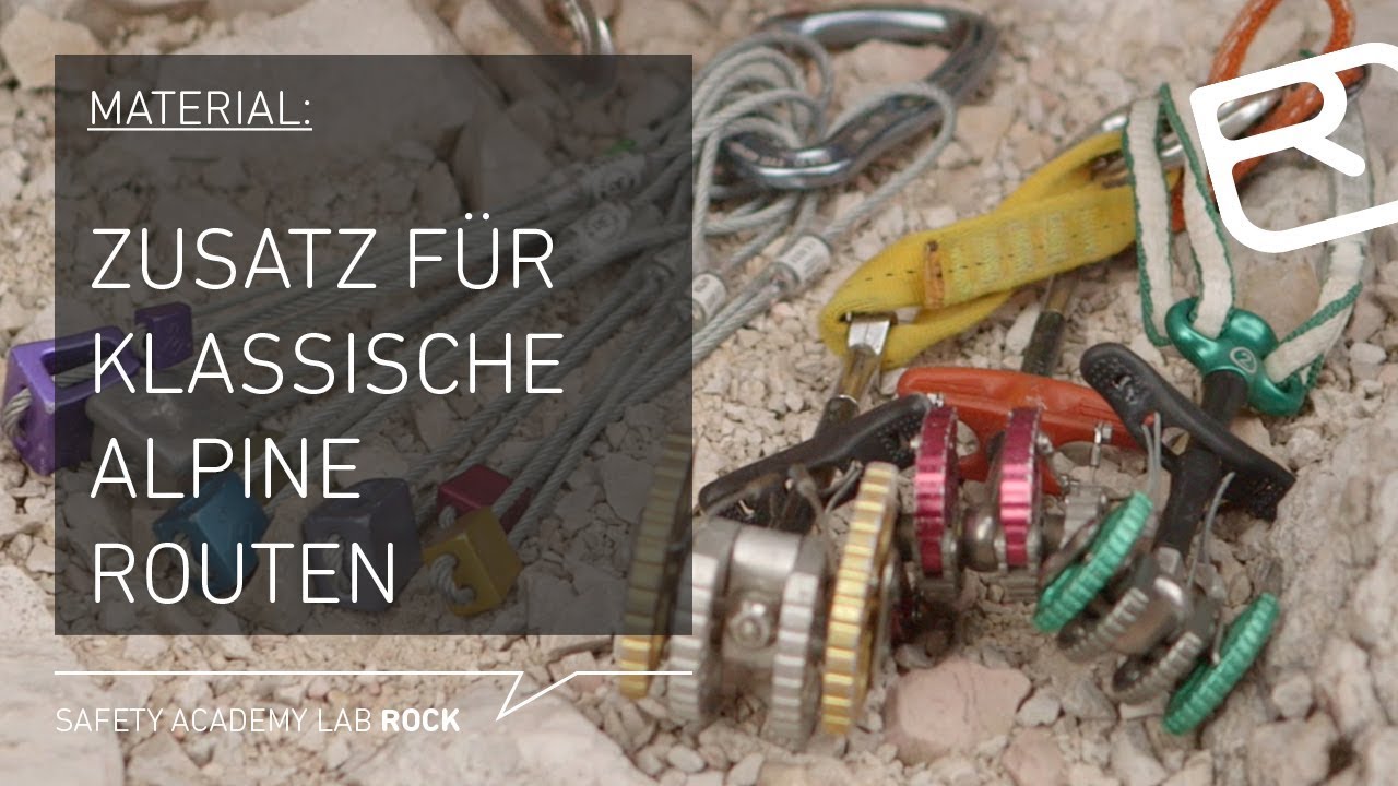 Zusatzausrüstung beim Alpinklettern: Klemmkeile, Friends & Co. - Tutorial (6/43) | LAB ROCK