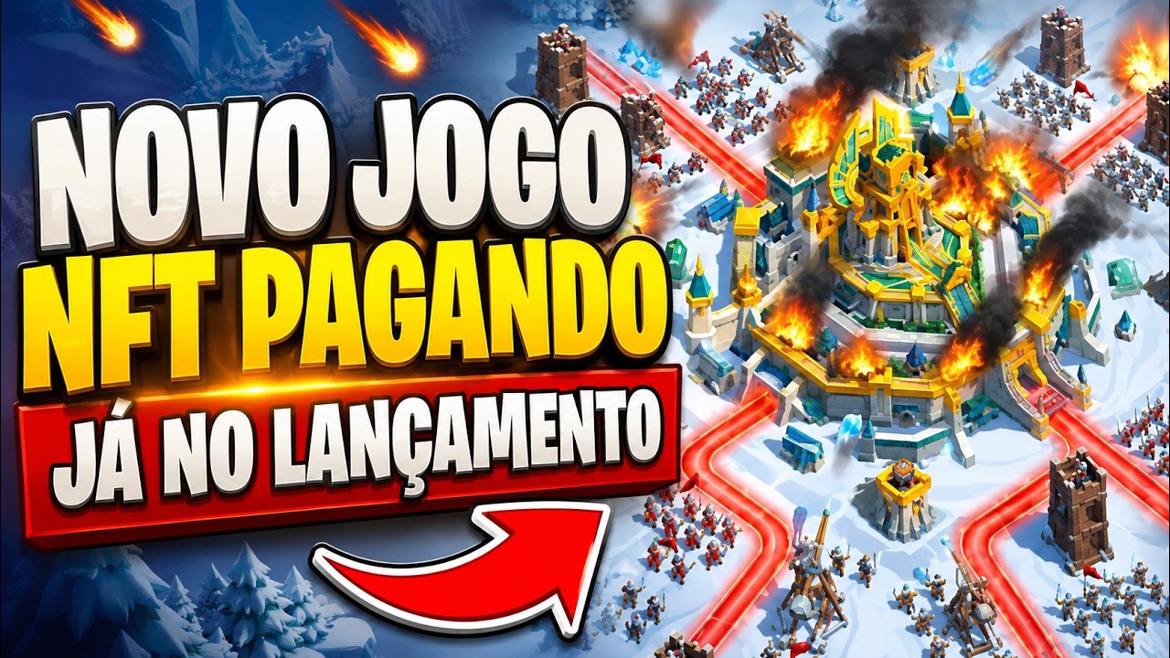 🔥 NOVO JOGO NFT Estilo Clash of Clans Pr&eacute;-Registro LIBERADO!