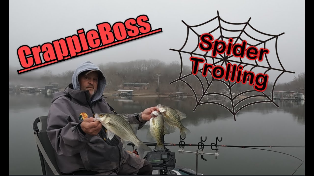 CrappieBoss: Spider Trolling with Live Scope on Lakes of the Ozarks.