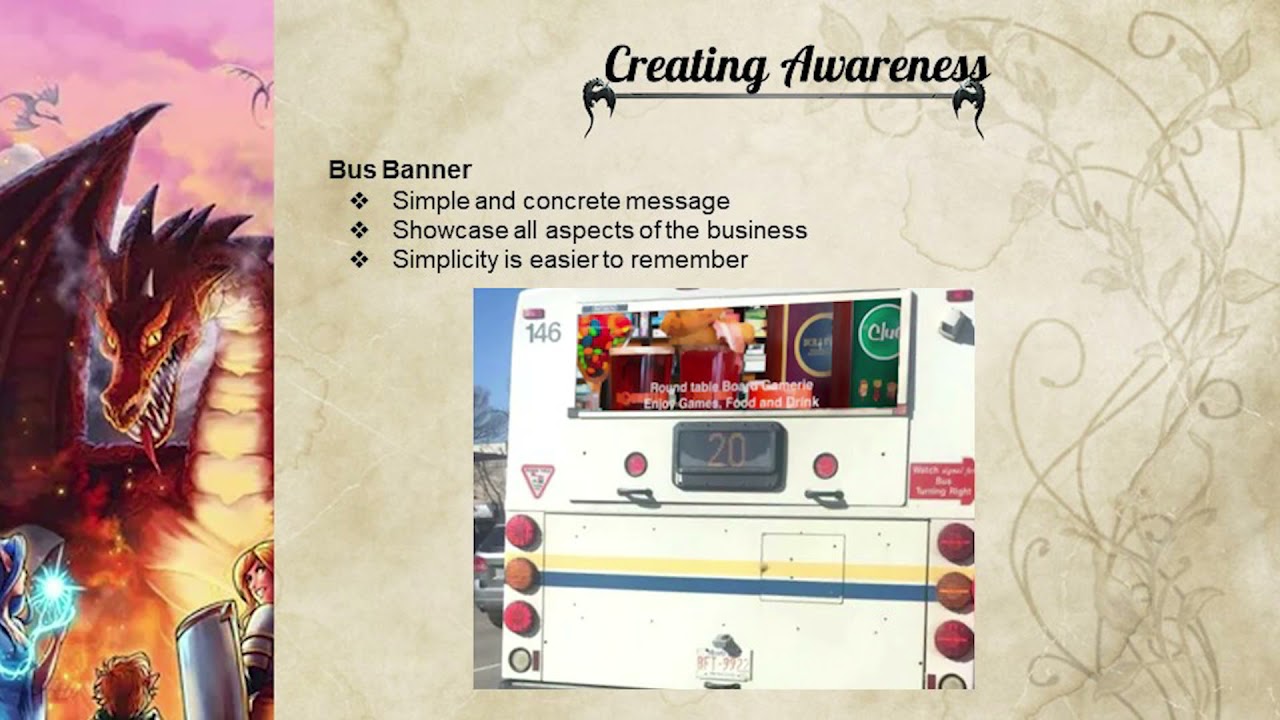 Adv Marketing - Round Table Board Gamerie