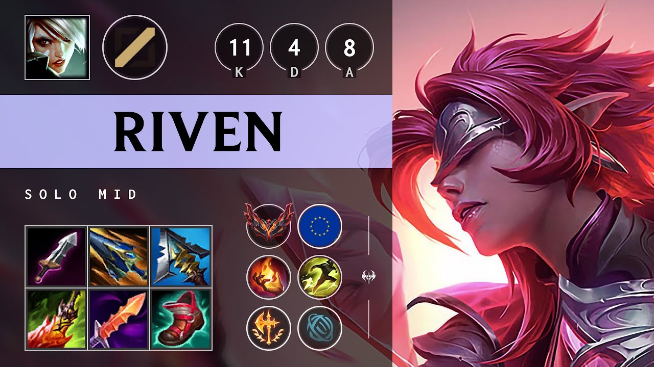 Riven Mid vs Viktor - EUW Grandmaster Patch 25.15
