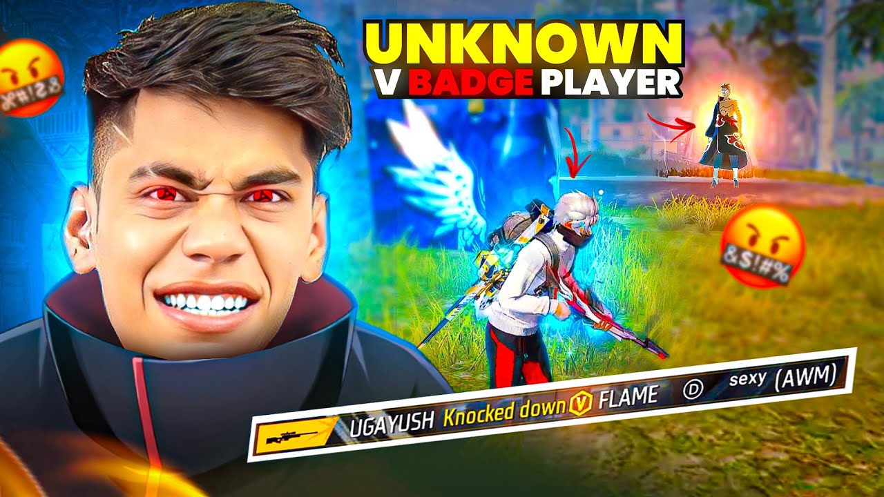 Unknown V badge player in my game😵‍💫Who Won?