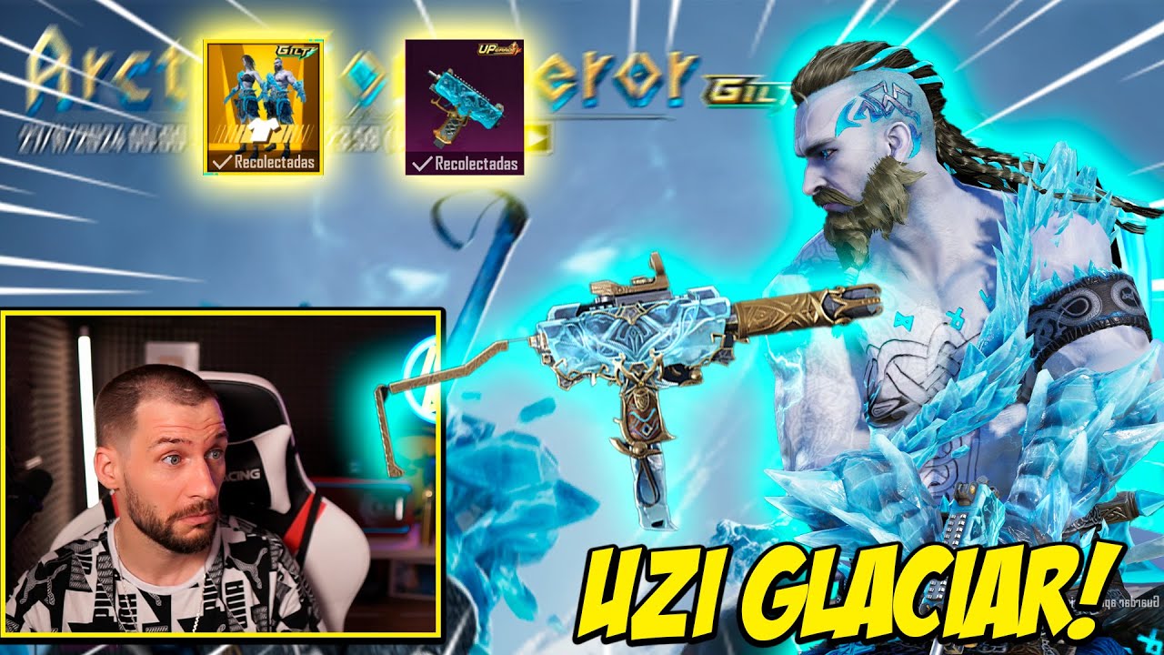 LE TIRAMOS A LA NUEVA SKIN DE UZI GLACIAR Y PASO ESTO!!
