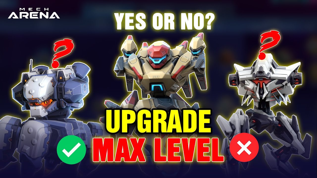 Should You Upgrade Deathwalker, Hemlock & Vortex to Max Level? (Mech Arena Review)