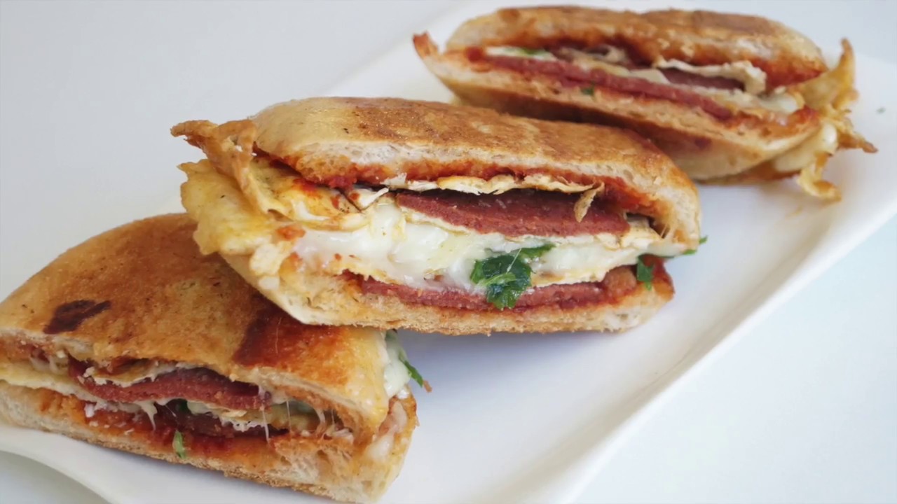 Sucuk Frühstücks-Sandwich - Rezept mit Ei und Käse - schnell, einfach und super lecker - Blitzrezept