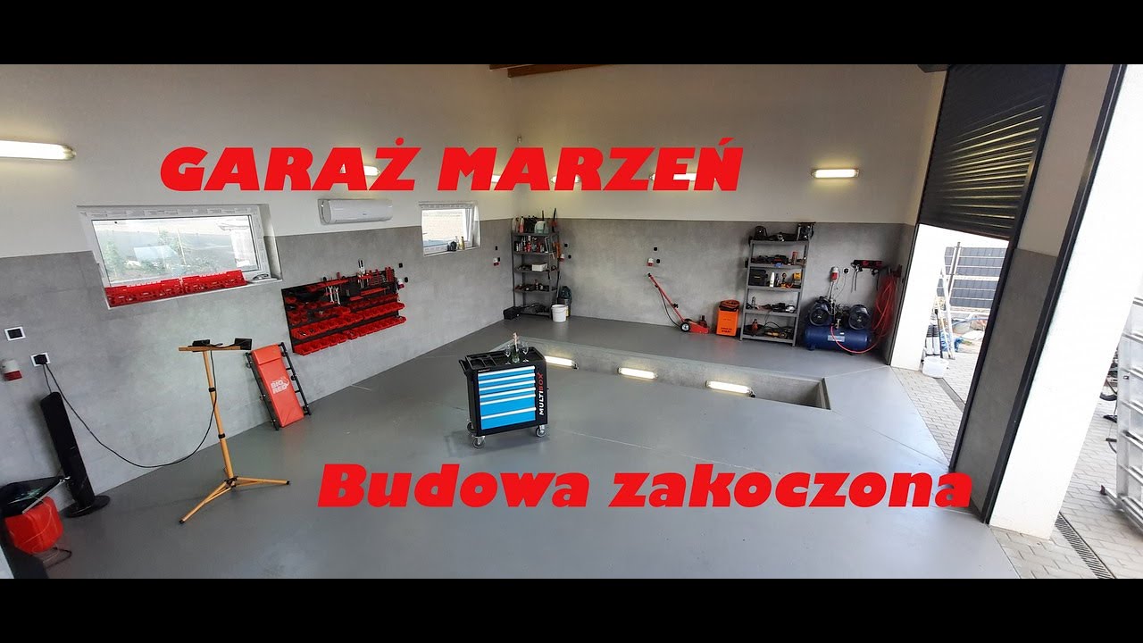 GARAŻ MARZEŃ I Zakończenie budowy I Parapet&oacute;wa🥂  I RMK PL I Prezentacja I
