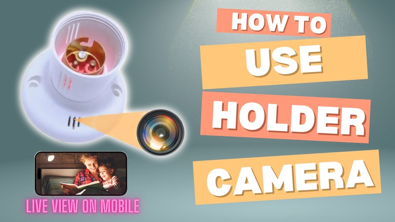How to Use Advance Bulb Holder Spy CCTV Hidden Camera review video sample अब कही से भी Recordingदेखो