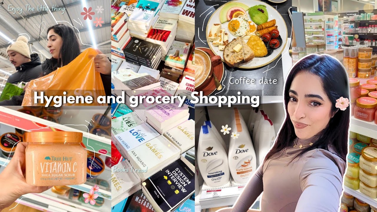 Spend 3 days with me🇬🇧|منتجات الحمام لي شريت🧖🏻‍♀️| تقديت أنا و أيمن 🛒🥑| الكتب لي قريت📚| طيبت معاكم😋