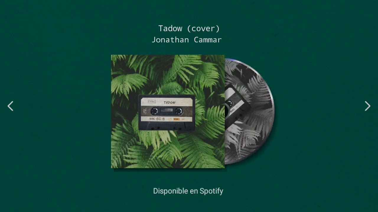 Masego - Tadow (cover) By Jonathan Cammar