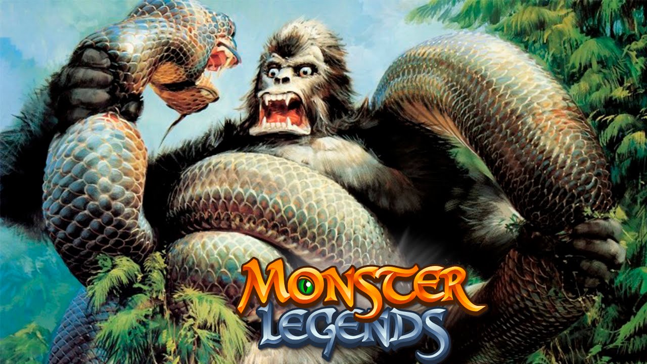 Монстры против Кинг Конга))) - Monster Legends Apex